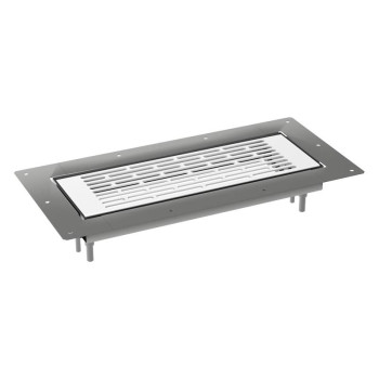 Решітка підлогова 300х100 металева Vents FlexiVent