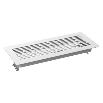 Решітка підлогова Vents FlexiVent 300х100 сталева біла