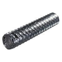 Гнучкий повітропровід неізольований Вентс Полівент Н 100/7,6