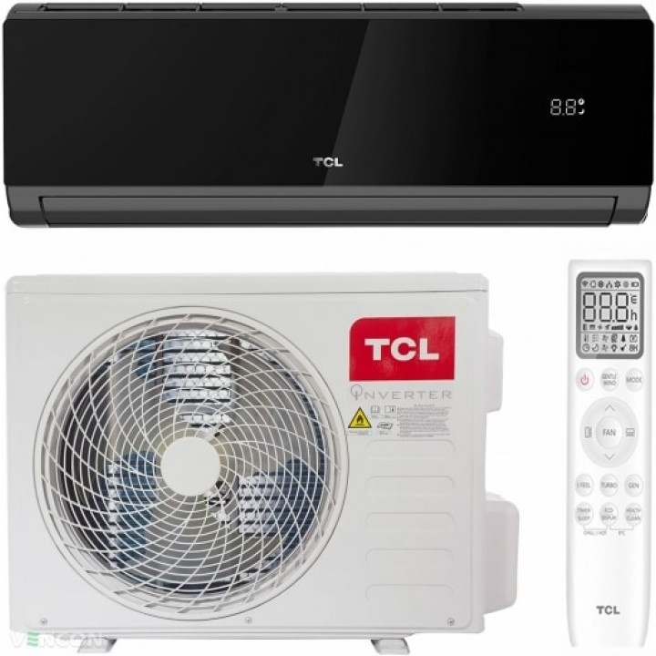 Кондиціонер TCL TAC-12CHSD/XA82I Black Inverter R32 Wi-Fi Ready